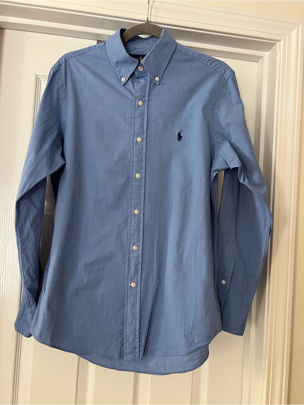 Ralph Lauren Button Down Blue Shirt